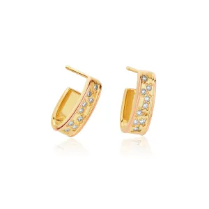Clogau Cariad Sparkle Diamond 9ct Gold Earrings