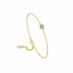 Clogau Celebration 9ct Gold Laboratory Diamond Bracelet