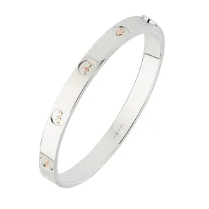 Clogau Tree Of Life Insignia Sterling Silver Bangle