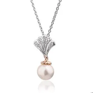 Clogau Windsor Sterling Silver Pearl Necklace