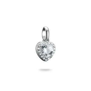 Connect Charm heart with stones