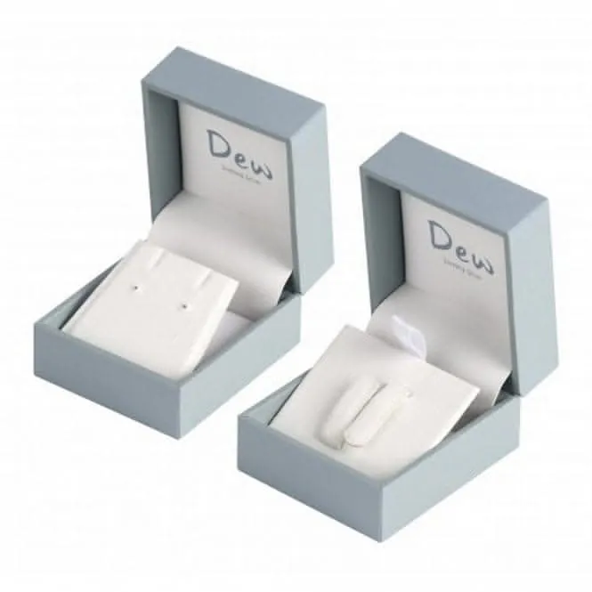 Dew Silver Dinky Hoofing Around Horseshoe Stud Earrings 4474HP015