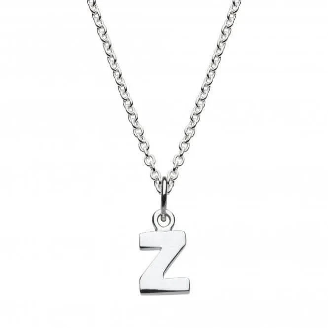 Dew Sterling Silver Dinky Z Initial Pendant 9092HPZ