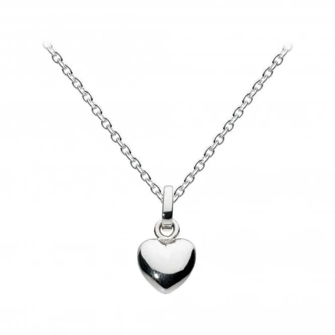 Dew Sterling Silver Puff Heart Pendant 90C1HP