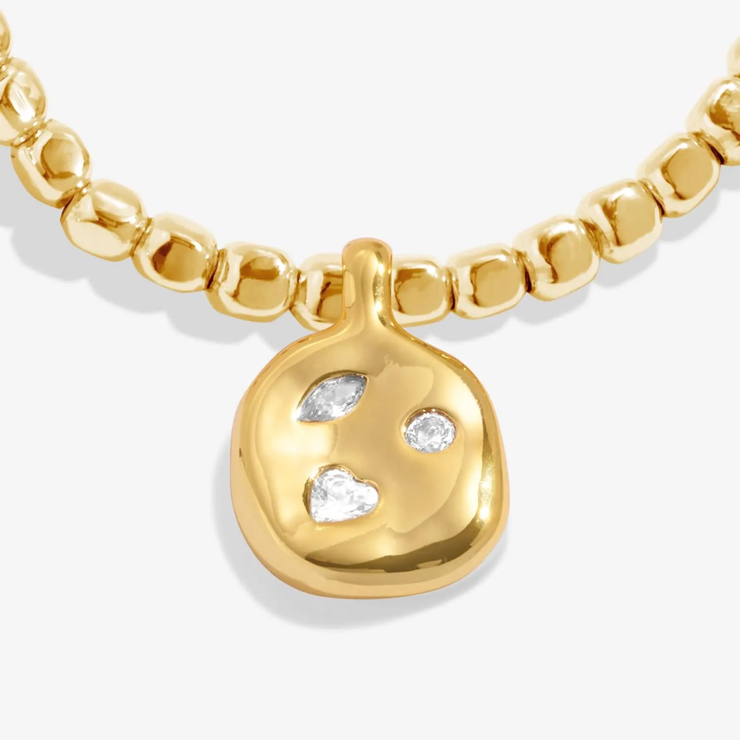 Dolce Vita You Make My Heart Smile Gold Plated Bracelet 8498