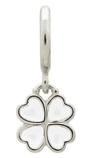 Endless Jewellery Charm Clover White Silver D