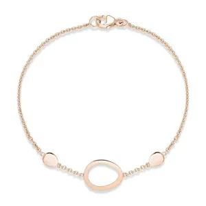 Faberge Sasha 18ct Rose Gold 0.15ct Diamond Bracelet