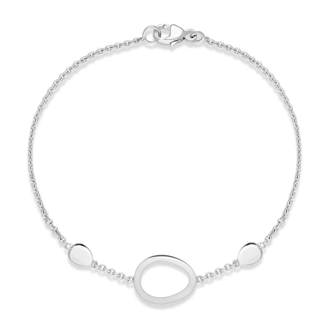 Faberge Sasha 18ct White Gold 0.15ct Diamond Bracelet
