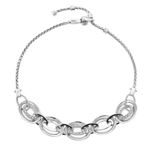 Fope 18ct White Gold Diamond Link Bracelet