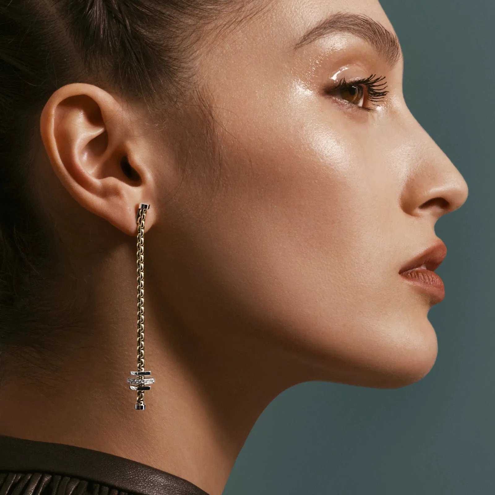 Fope Eka 18ct White Gold 0.30ct Diamond Drop Earrings