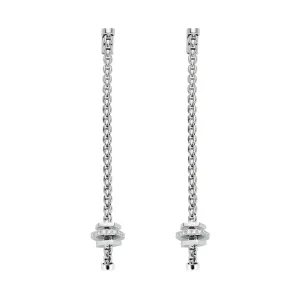 Fope Eka 18ct White Gold 0.30ct Diamond Drop Earrings