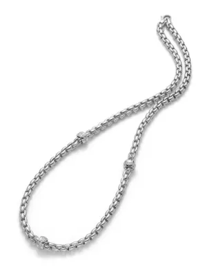Fope Flex'It Eka 18ct White Gold 0.53ct Diamond Necklace
