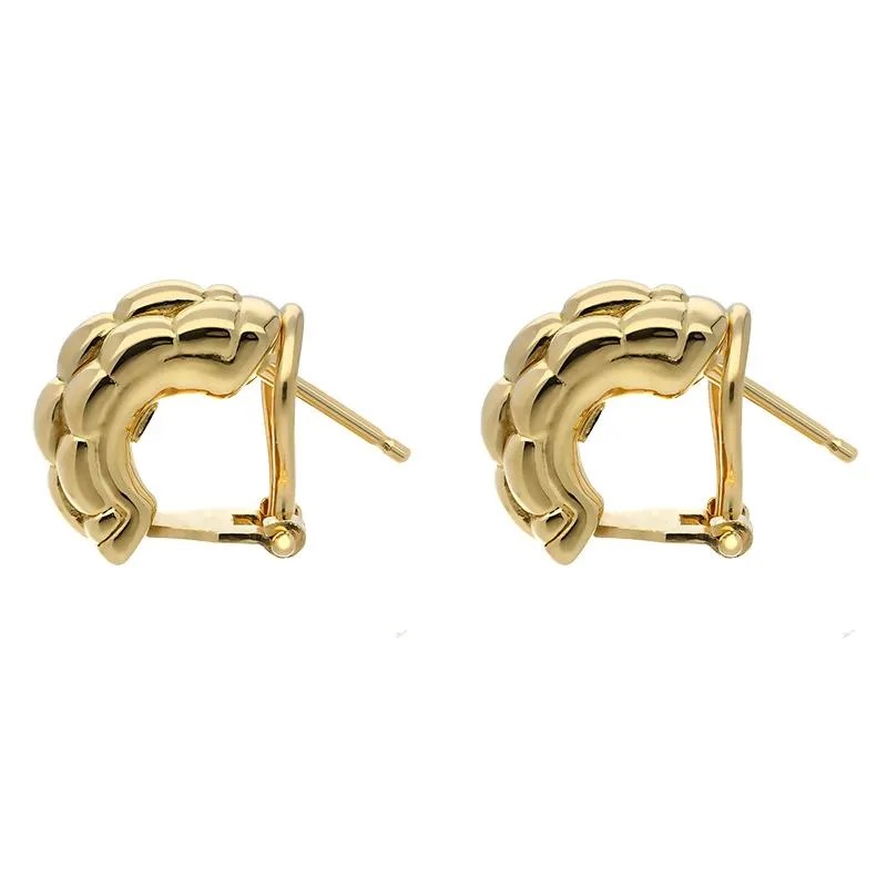 Fope Luci 18ct Yellow Gold Hoop Earrings