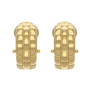 Fope Luci 18ct Yellow Gold Hoop Earrings