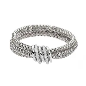 Fope MiaLuce 18ct White Gold 0.54ct Diamond Bracelet