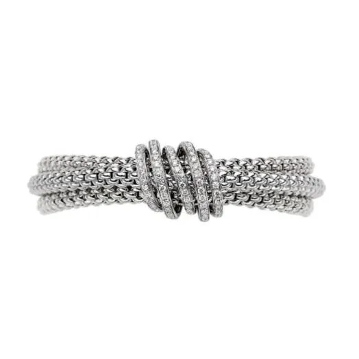 Fope Mialuce 18ct White Gold 1.20ct Diamond Bracelet