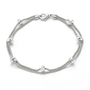 Fope Phylo 18ct White Gold 0.24ct Diamond Bracelet