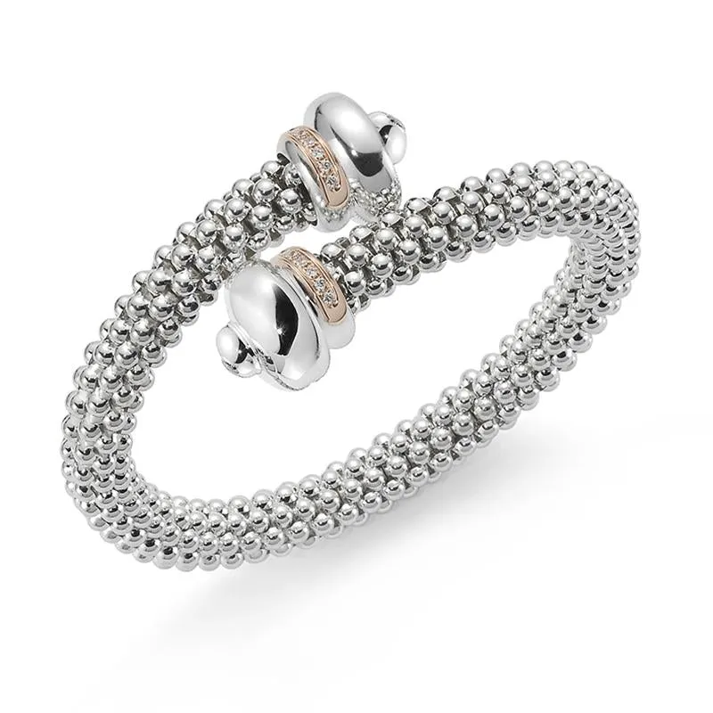 Fope Silverfope Fizzy Sterling Silver 0.16ct Diamond Bracelet