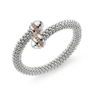 Fope Silverfope Fizzy Sterling Silver Crossover Bangle