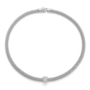 Fope Vendome 18ct White Gold 0.41ct Diamond Necklace
