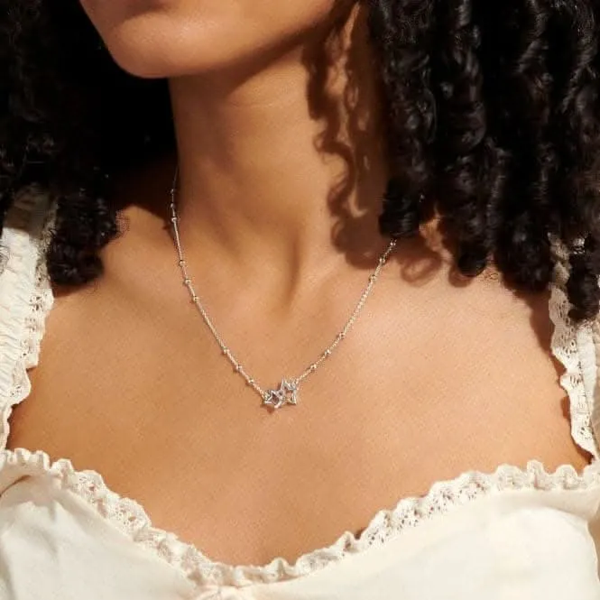 Forever Yours Amazing Auntie Silver Plated 46cm   5cm Necklace 6715