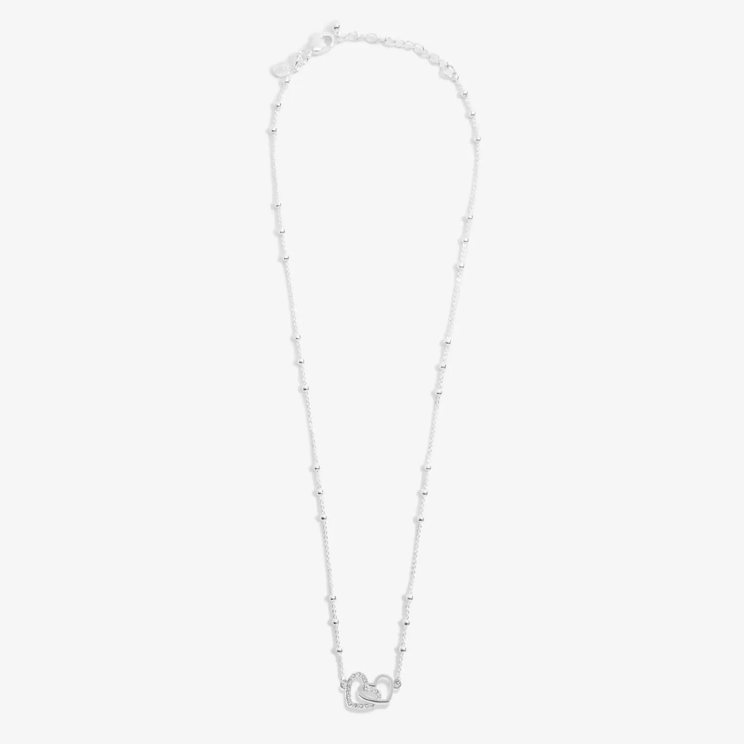 Forever Yours Just For You Birthday Girl Silver Plated Necklace 7486