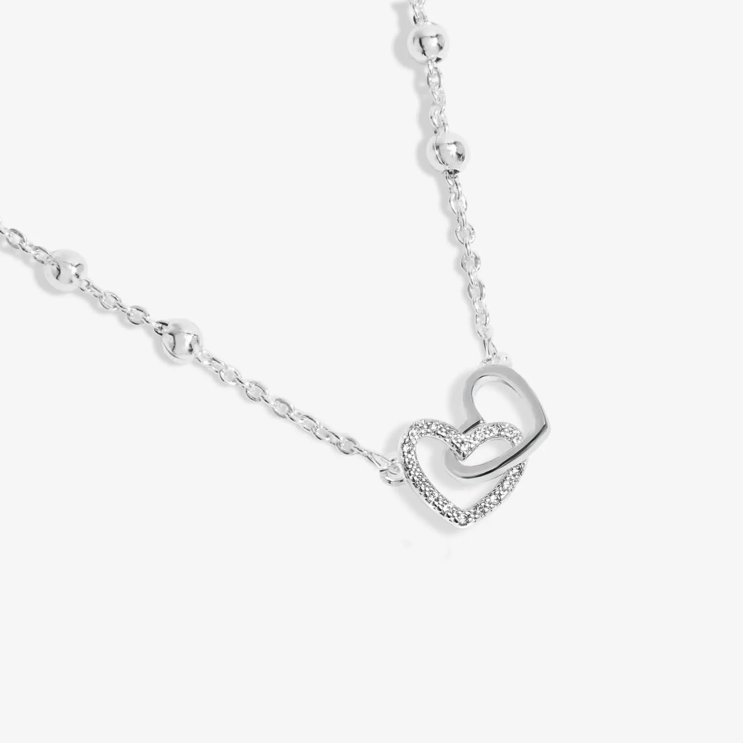 Forever Yours Just For You Birthday Girl Silver Plated Necklace 7486