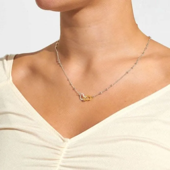 Forever Yours Wonderful Grandma Silver Gold Plated 46cm   5cm Necklace 6719