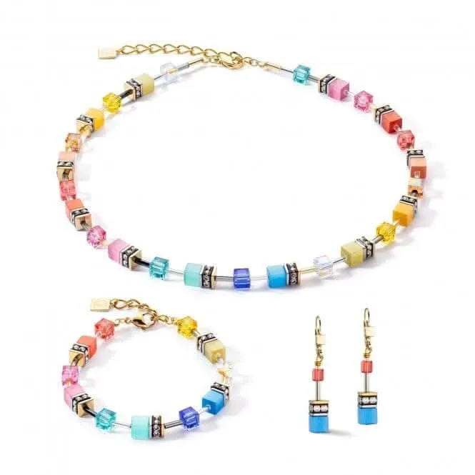 GeoCUBE Iconic Classic Multicolour Gold Bracelet 2838/30-1521