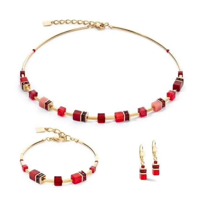 GeoCUBE Iconic Lite Red Necklace 2800/10-0300