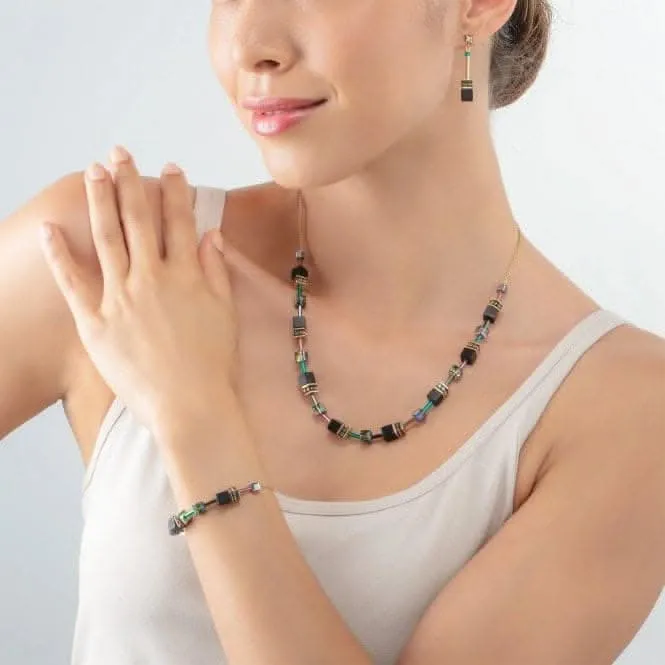 GeoCUBE Iconic Nature Black Multicolour Chain Bracelet 3035/30-1315