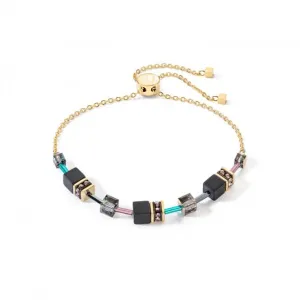 GeoCUBE Iconic Nature Black Multicolour Chain Bracelet 3035/30-1315