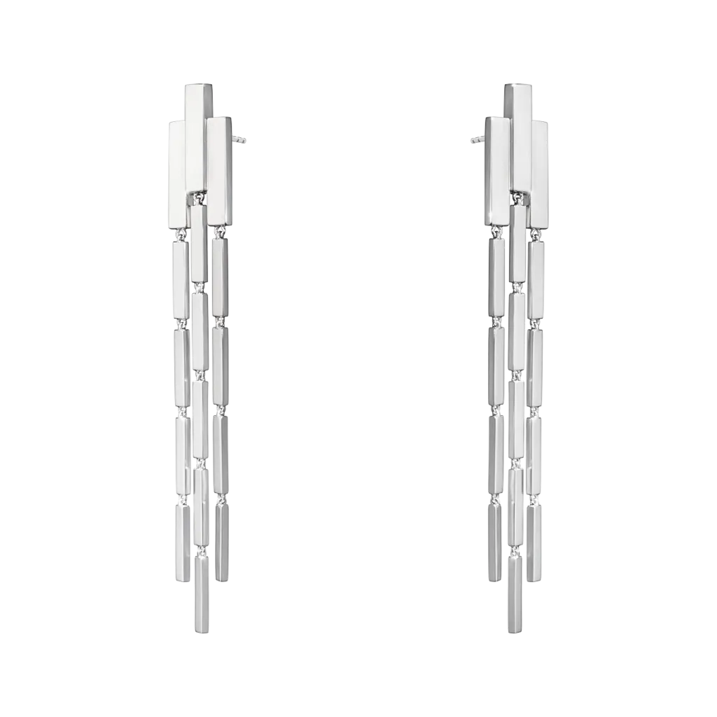 Georg Jensen Aria Sterling Silver Earrings