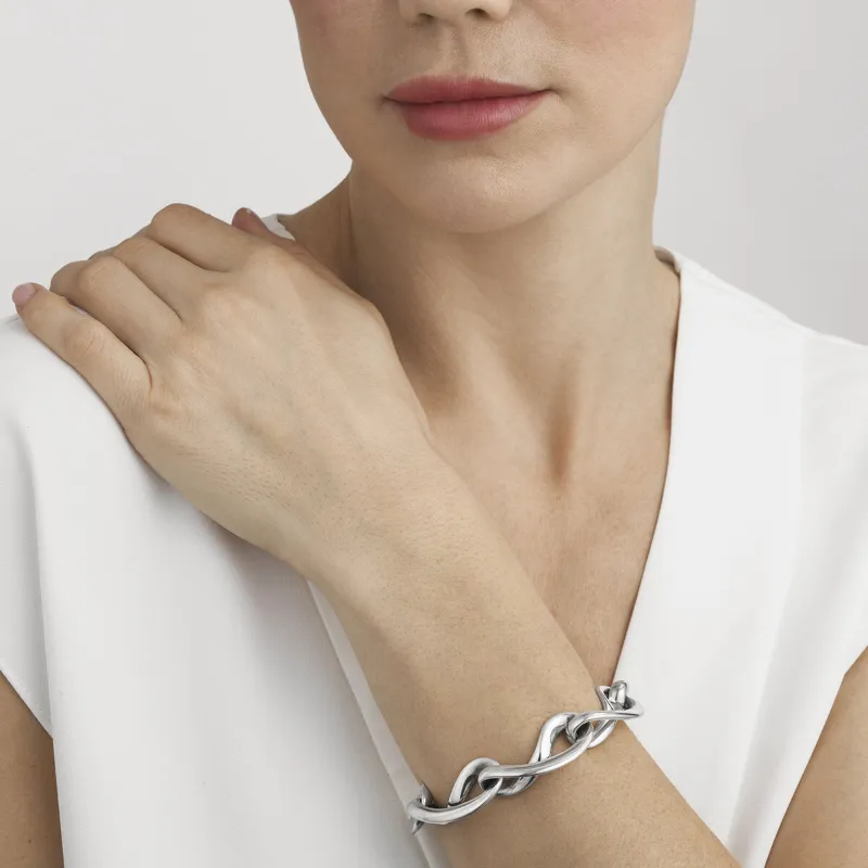 Georg Jensen Infinity Sterling Silver Bracelet