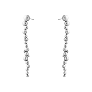 Georg Jensen Moonlight Grapes Sterling Silver Drop Earrings