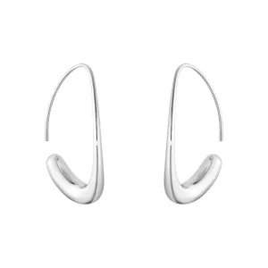 Georg Jensen Offspring Sterling Silver Earhoops