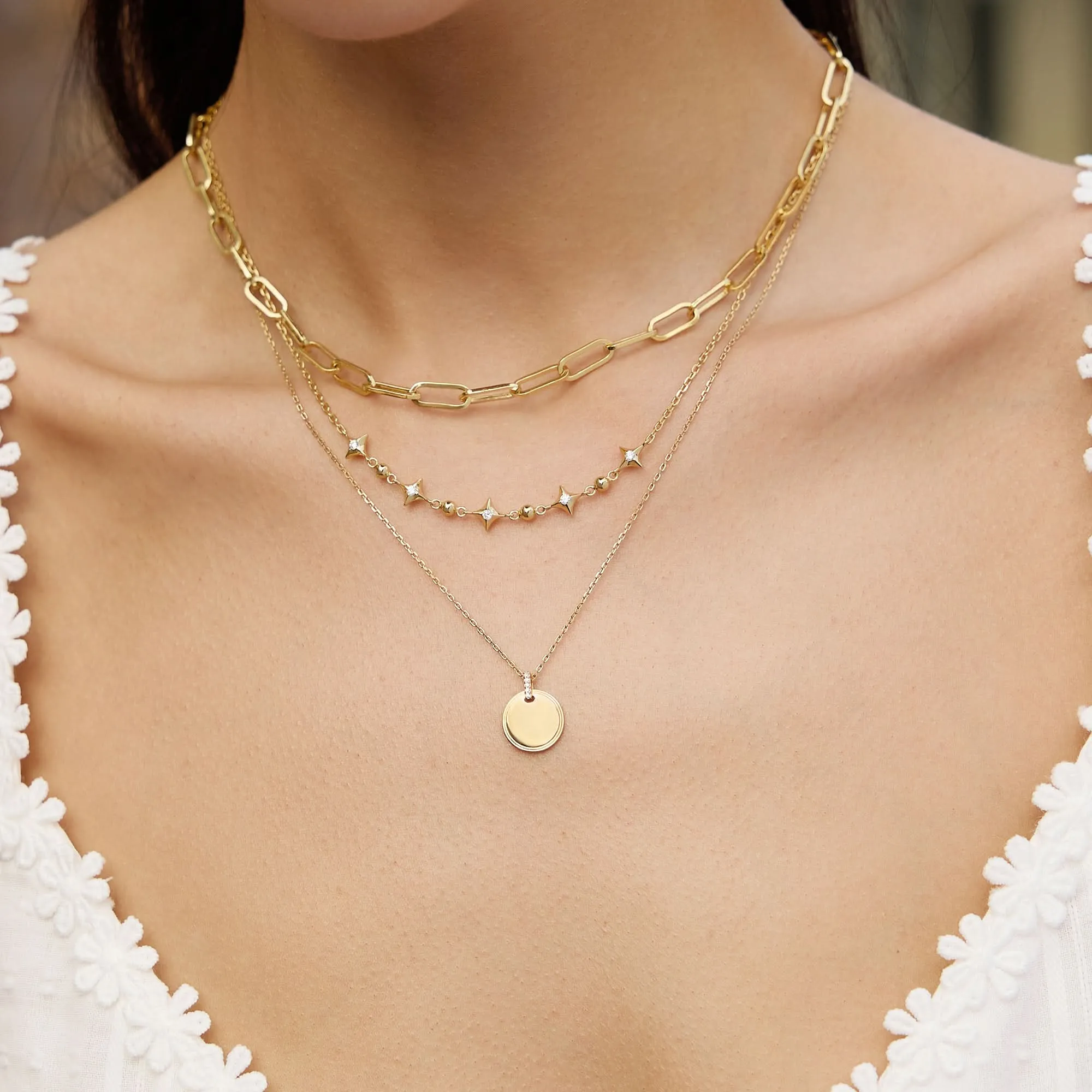 Gold Butterfly Pendant Necklace N064-05G