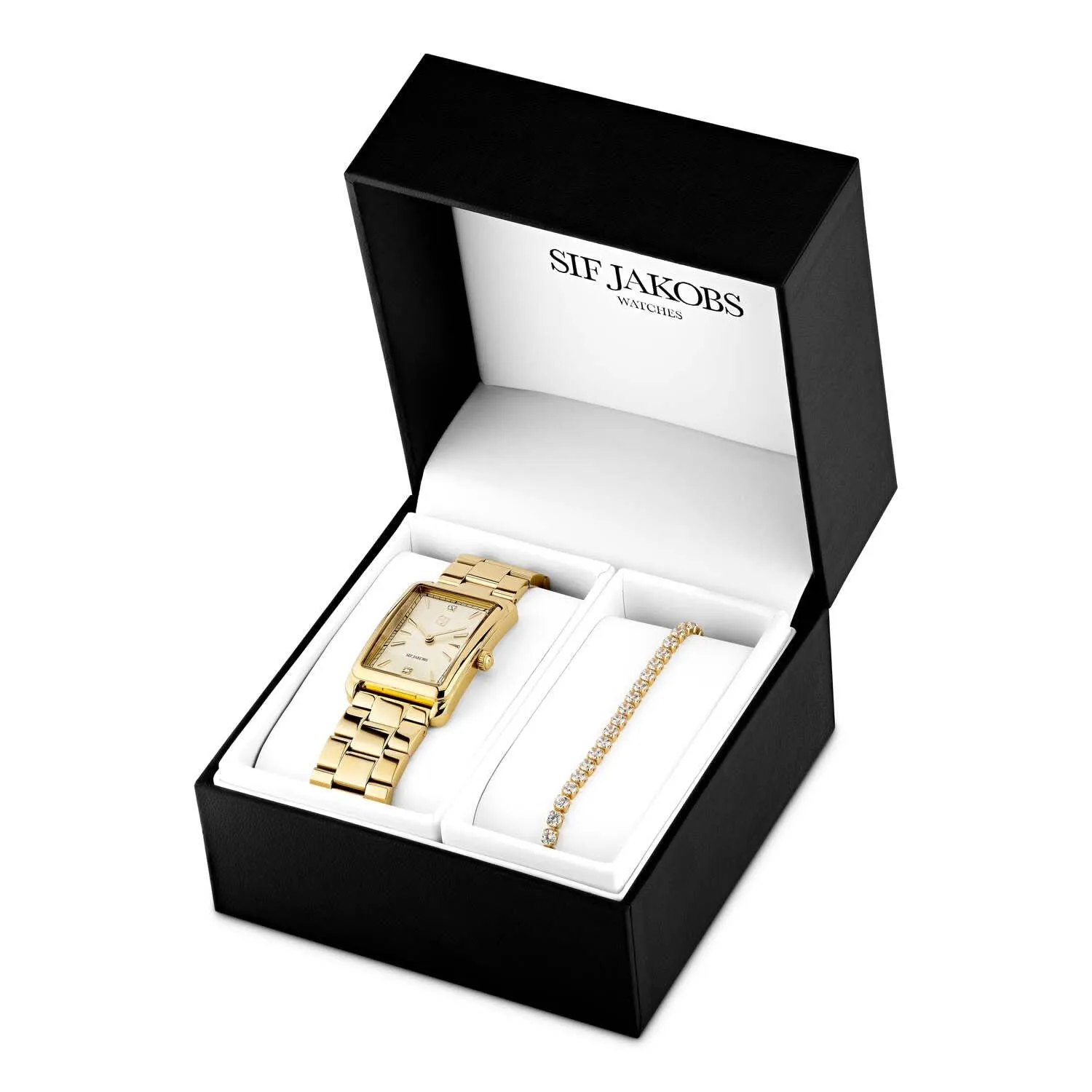 Gold Plated Santina Watch Set SJ-W1032SET-YG