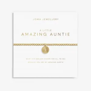 Golden Glow A Little Amazing Auntie Gold 17.5cm Bracelet 5953