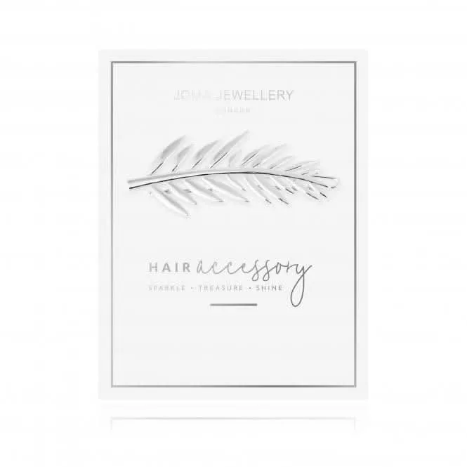 Hair Accessory Silver Palm Hair Clip 4416