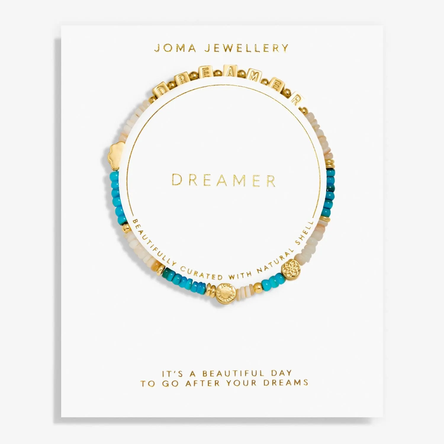 Happy Little Moments Dreamer Gold Plated Bracelet 7529