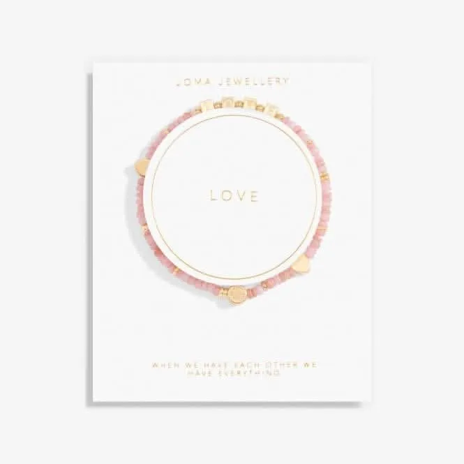 Happy Little Moments Love Gold Plated 17.5cm Bracelet 7111