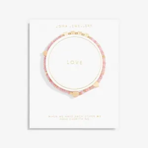 Happy Little Moments Love Gold Plated 17.5cm Bracelet 7111