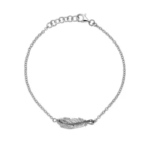 Hot Diamonds Bracelet Feather Silver
