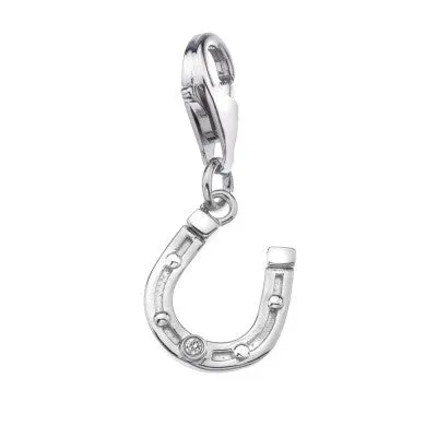 Hot Diamonds Charm Moments Horseshoe Silver