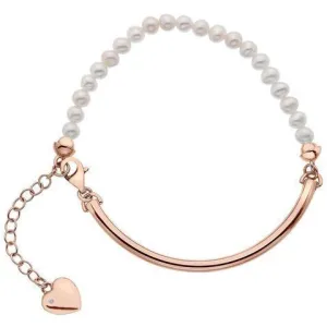 Hot Diamonds Festival Mother of Pearl Rose Gold Plated Bracelet
