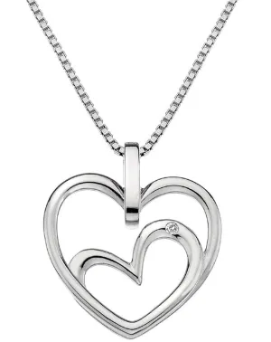 Hot Diamonds Necklaces Forever Heart