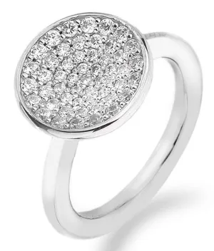 Hot Diamonds Scintilla Sterling Silver Cubic Zirconia Ring D