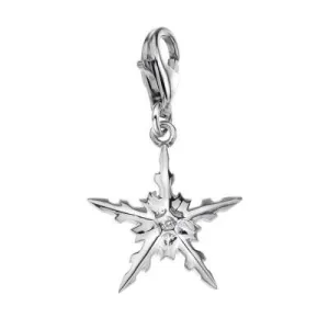 Hot Diamonds Winter Wonderland Sterling Silver Star Charm