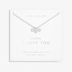 I Love You Silver 46cm   5cm Extender Necklace 6110